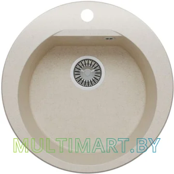 Кухонная мойка Polygran Atol 520 (кремовый 327)